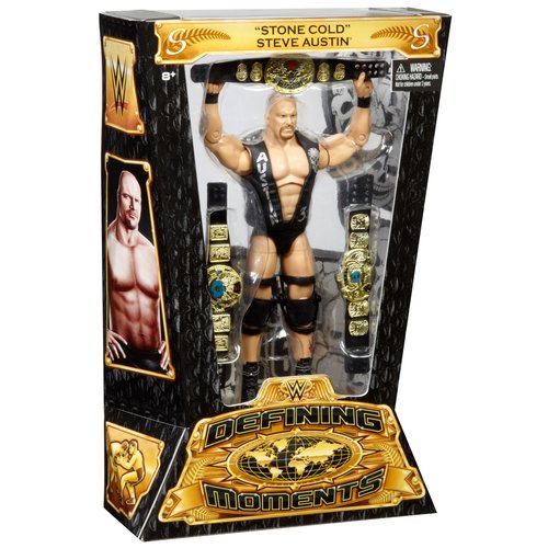 WWE Mattel Defining Moments 6 "Stone Cold" Steve Austin Action & Toy Figures PWcatalog