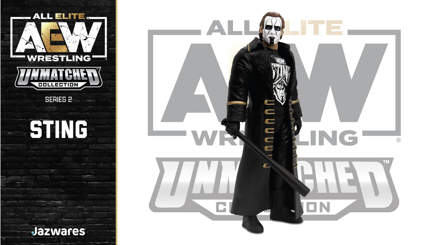 AEW Jazwares Unmatched Collection 2 #09 Sting Action & Toy Figures PWcatalog