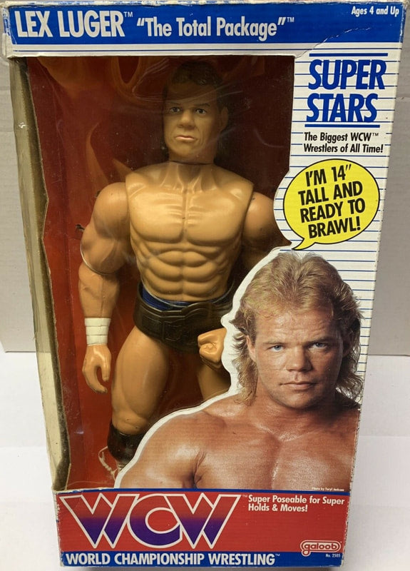 WCW Galoob WCW Galoob 14" Articulated Lex Luger Action & Toy Figures PWcatalog