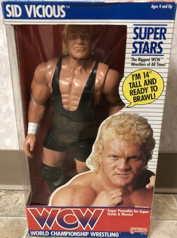 WCW Galoob WCW Galoob 14" Articulated Sid Vicious Action & Toy Figures PWcatalog