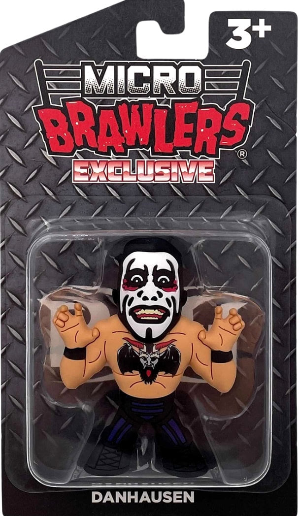 ROH Pro Wrestling Tees Micro Brawlers Exclusives Danhausen Action & Toy Figures PWcatalog