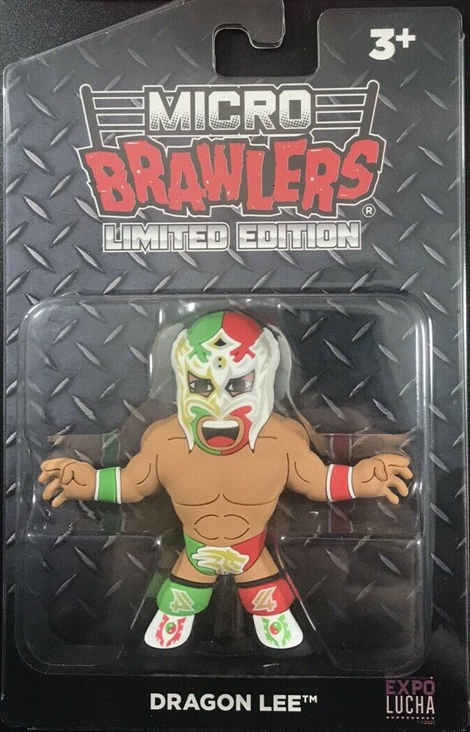 Pro Wrestling Tees Micro Brawlers Limited Edition Dragon Lee Action & Toy Figures PWcatalog