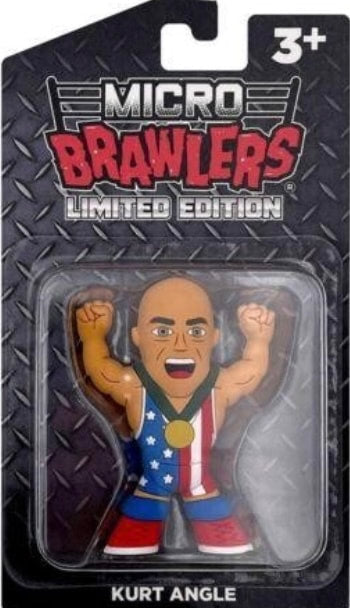 Pro Wrestling Tees Micro Brawlers Limited Edition Kurt Angle Action & Toy Figures PWcatalog