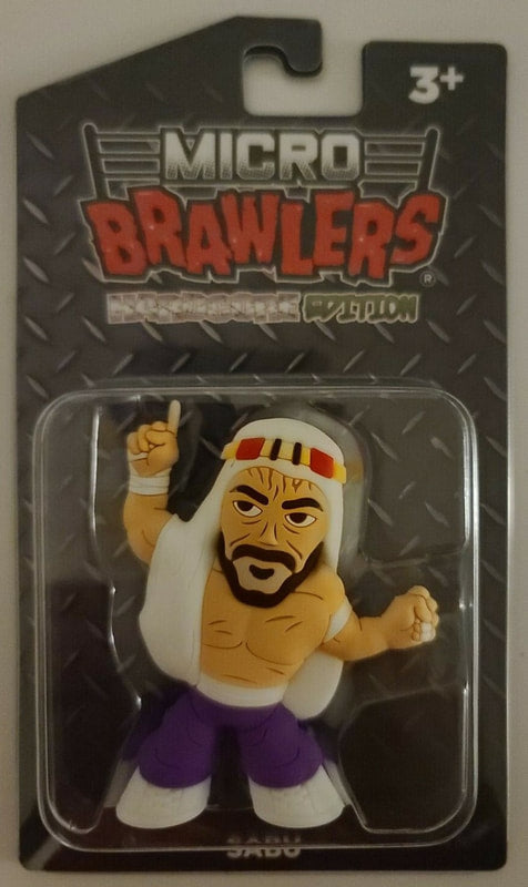 Pro Wrestling Tees Micro Brawlers Limited Edition Sabu Action & Toy Figures PWcatalog