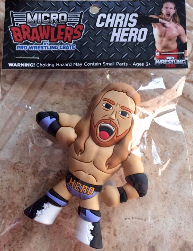 Pro Wrestling Tees Micro Brawlers 1 Chris Hero Action & Toy Figures PWcatalog