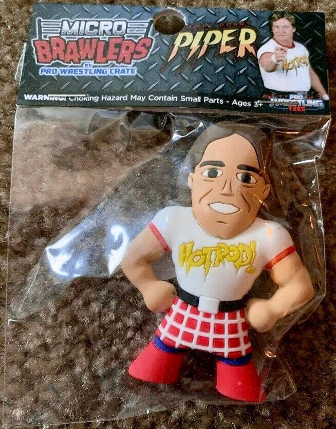 Pro Wrestling Tees Micro Brawlers 1 Roddy Piper Action & Toy Figures PWcatalog