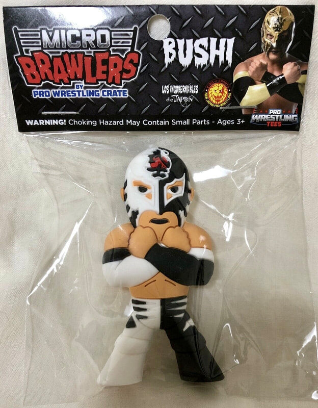 Pro Wrestling Tees Micro Brawlers 2 Bushi Action & Toy Figures PWcatalog