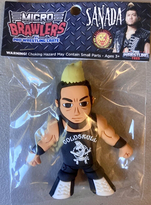 Pro Wrestling Tees Micro Brawlers 2 Sanada Action & Toy Figures PWcatalog