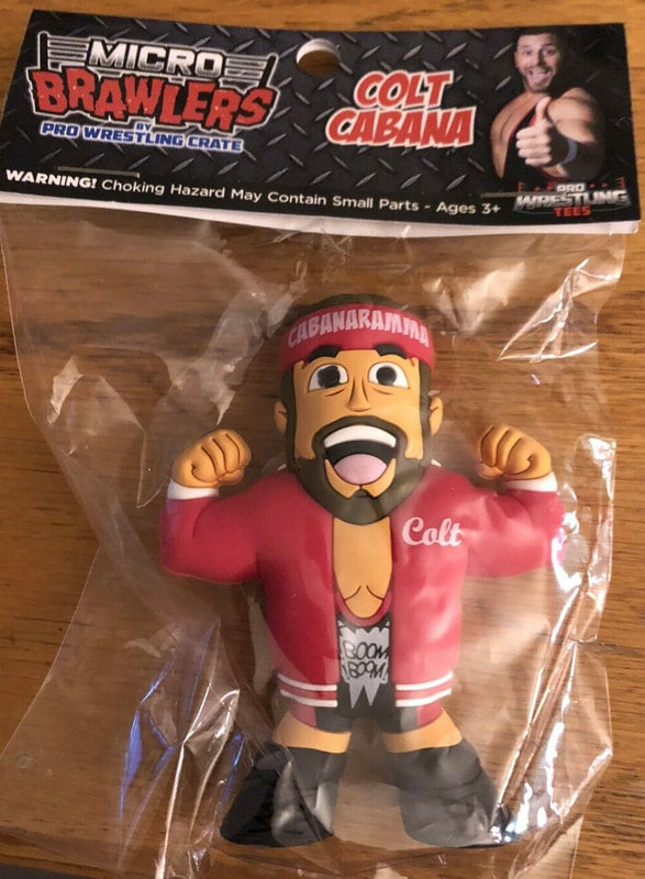 Pro Wrestling Tees Micro Brawlers 3 Colt Cabana Action & Toy Figures PWcatalog