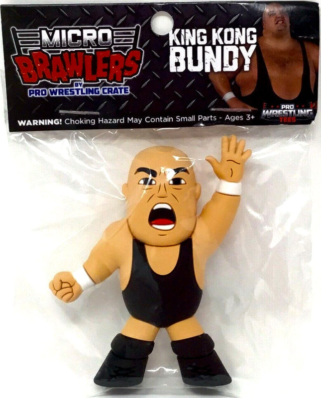Pro Wrestling Tees Micro Brawlers 3 King Kong Bundy Action & Toy Figures PWcatalog