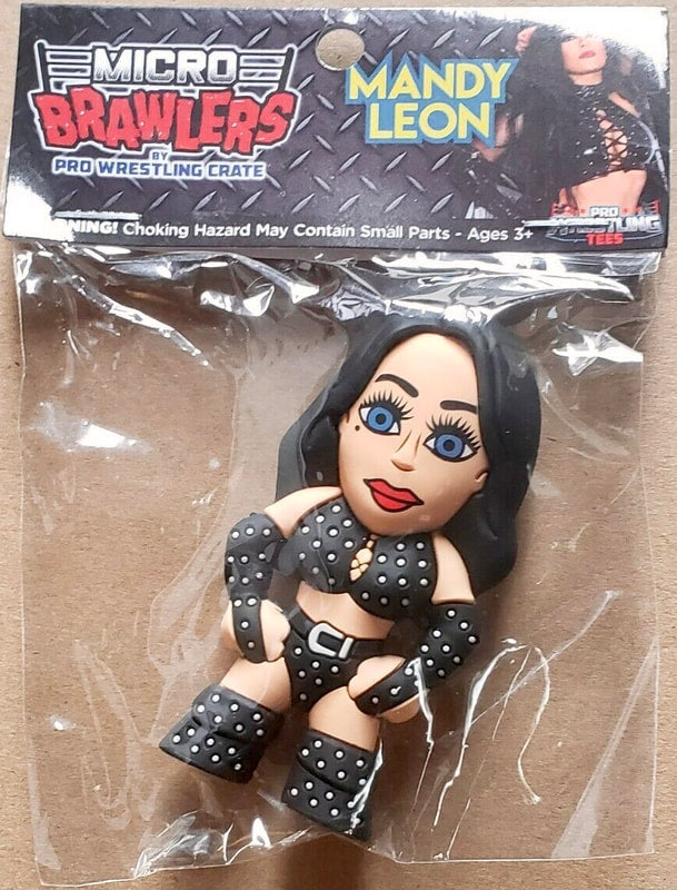 Pro Wrestling Tees Micro Brawlers 3 Mandy Leon Action & Toy Figures PWcatalog