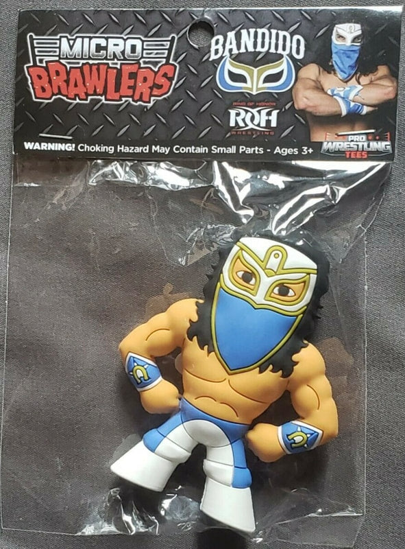 Pro Wrestling Tees Micro Brawlers 4 Bandido Action & Toy Figures PWcatalog