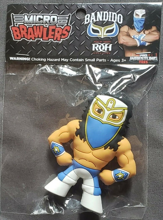 Pro Wrestling Tees Micro Brawlers 4 Bandido Action & Toy Figures PWcatalog