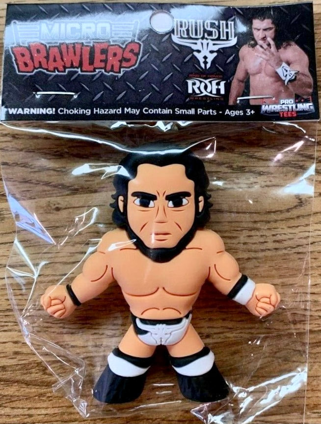 Pro Wrestling Tees Micro Brawlers 4 Rush Action & Toy Figures PWcatalog