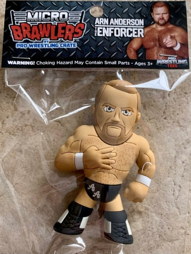 Pro Wrestling Tees Micro Brawlers 5 "The Enforcer" Arn Anderson Action & Toy Figures PWcatalog