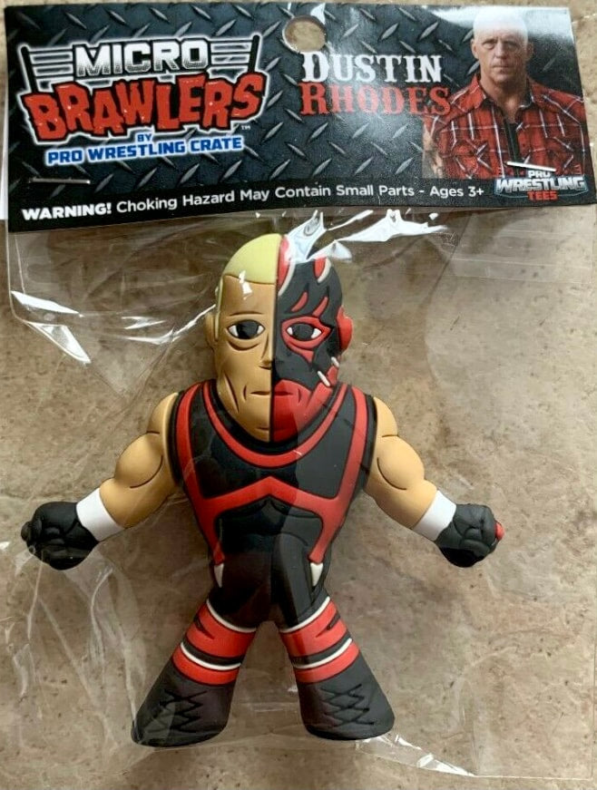 Pro Wrestling Tees Micro Brawlers 5 Dustin Rhodes Action & Toy Figures PWcatalog