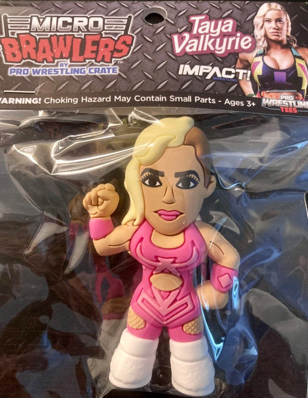 Pro Wrestling Tees Micro Brawlers 6 Taya Valkyrie Action & Toy Figures PWcatalog