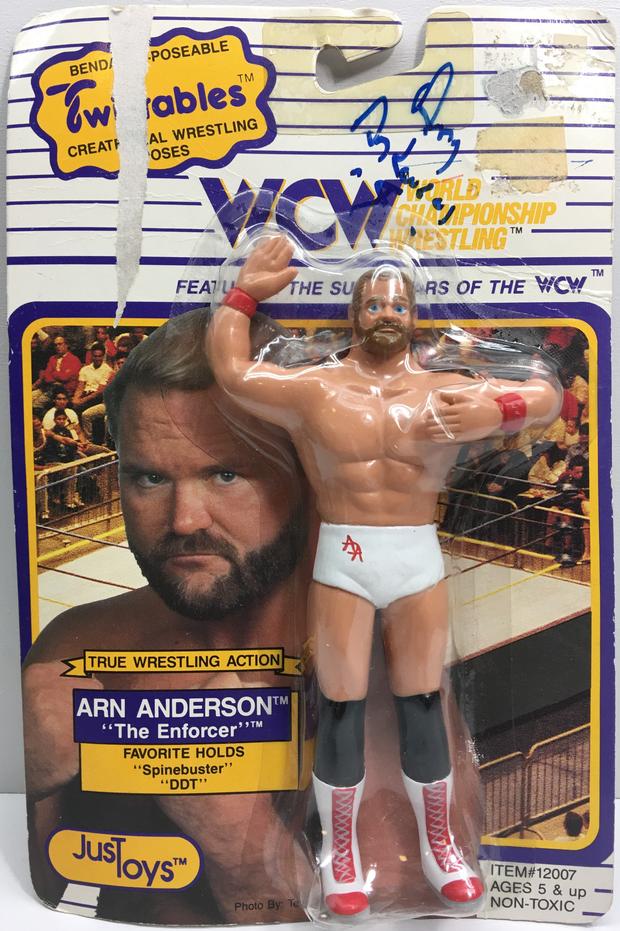 WCW Just Toys Twistables Arn Anderson Action & Toy Figures PWcatalog