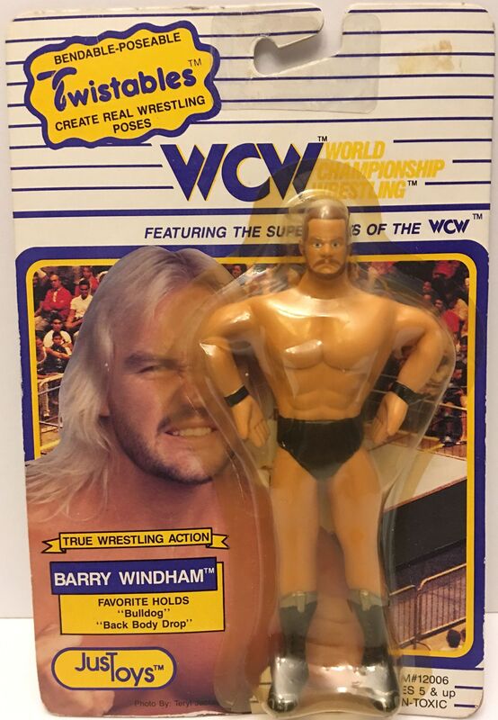 WCW Just Toys Twistables Barry Windham Action & Toy Figures PWcatalog