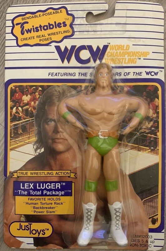 WCW Just Toys Twistables Lex Luger Action & Toy Figures PWcatalog