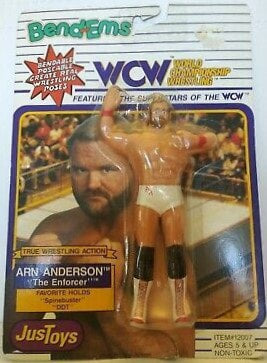 WCW Just Toys Bend-Ems Arn Anderson Action & Toy Figures PWcatalog