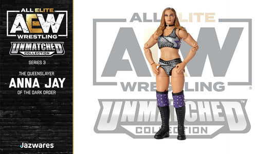 AEW Jazwares Unmatched Collection 3 Anna Jay Action & Toy Figures PWcatalog