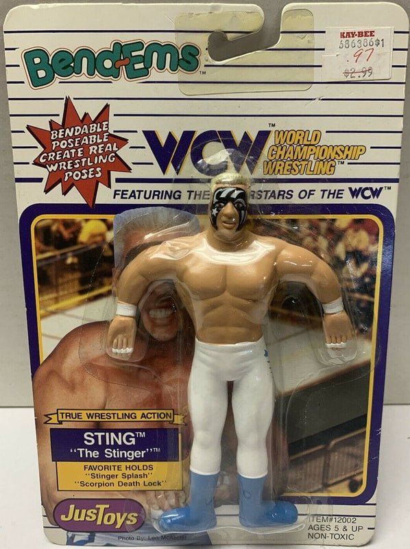 WCW Just Toys Bend-Ems Sting Action & Toy Figures PWcatalog