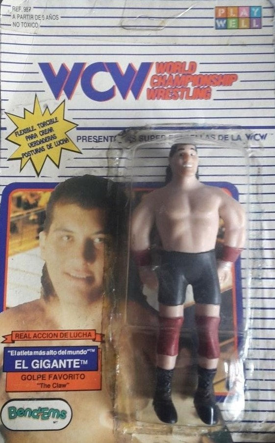 WCW Playwell Bend-Ems El Gigante Action & Toy Figures PWcatalog