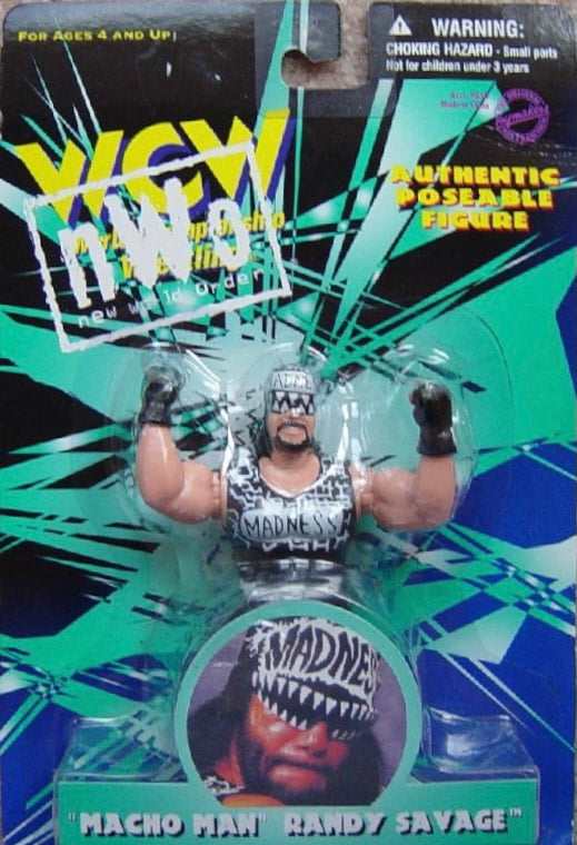 WCW OSFTM 4.5" Articulated Singles "Macho Man" Randy Savage Action & Toy Figures PWcatalog