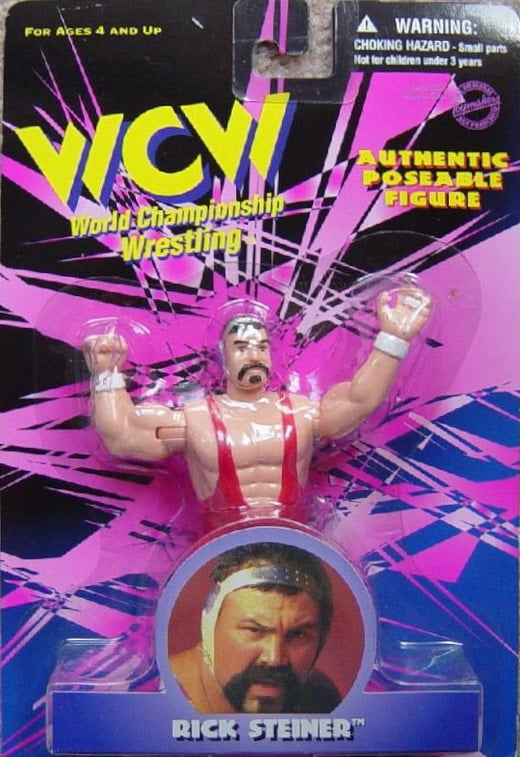 WCW OSFTM 4.5" Articulated Singles Rick Steiner Action & Toy Figures PWcatalog