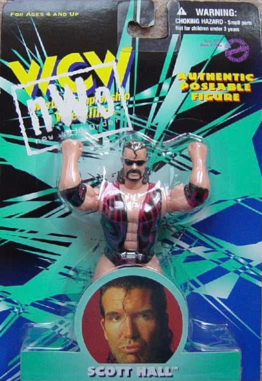 WCW OSFTM 4.5" Articulated Singles Scott Hall Action & Toy Figures PWcatalog