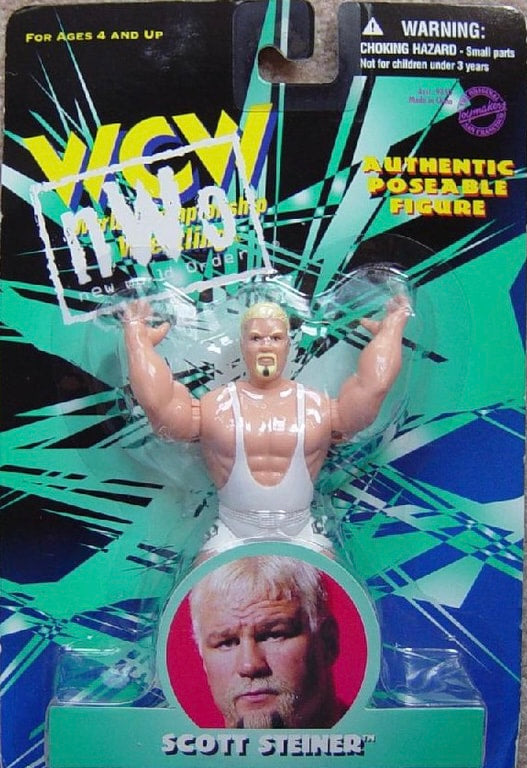 WCW OSFTM 4.5" Articulated Singles Scott Steiner Action & Toy Figures PWcatalog