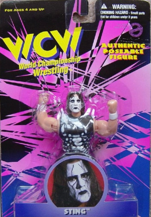 WCW OSFTM 4.5" Articulated Singles Sting Action & Toy Figures PWcatalog