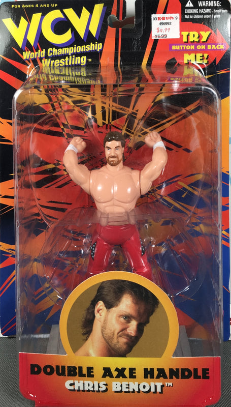 WCW OSFTM 6.5" Articulated WCW Singles "Double Axe Handle" Chris Benoit Action & Toy Figures PWcatalog