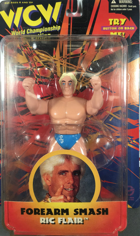 WCW OSFTM 6.5" Articulated WCW Singles "Forearm Smash" Ric Flair Action & Toy Figures PWcatalog