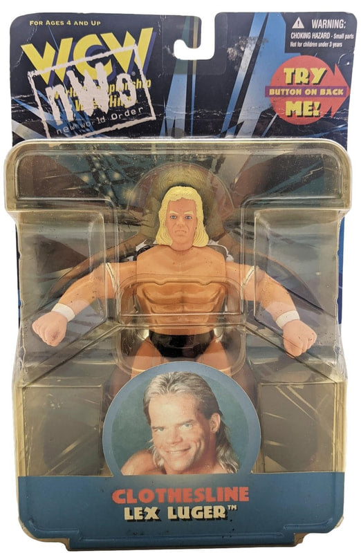WCW OSFTM 6.5" Articulated WCW/nWo Singles "Clothesline" Lex Luger Action & Toy Figures PWcatalog