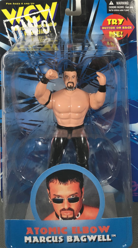 WCW OSFTM 6.5" Articulated WCW/nWo Singles "Atomic Elbow" Marcus Bagwell Action & Toy Figures PWcatalog