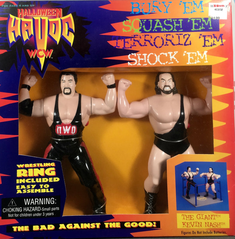 WCW OSFTM WCW Halloween Havoc: Kevin Nash vs. The Giant Action & Toy Figures PWcatalog