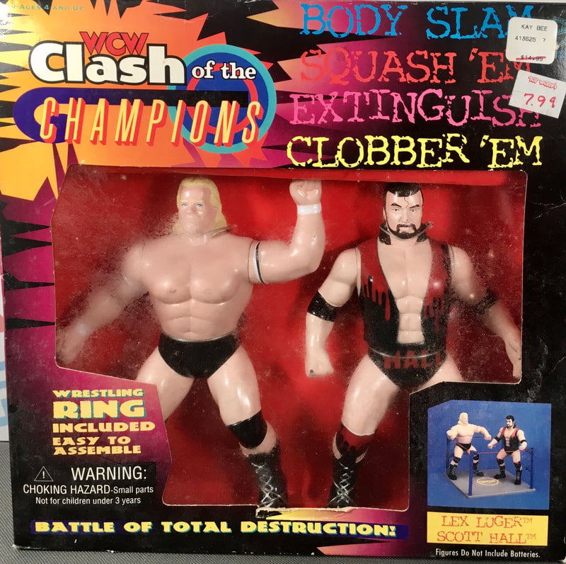 WCW OSFTM WCW Clash of the Champions: Lex Luger vs. Scott Hall Action & Toy Figures PWcatalog