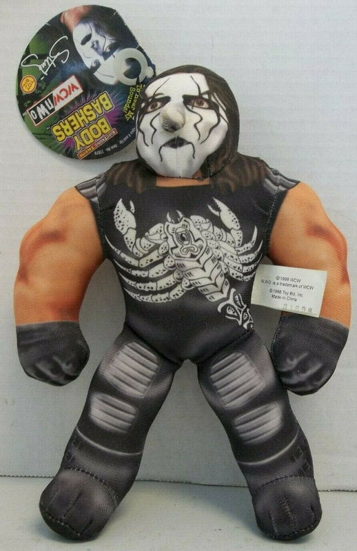 WCW Toy Biz Body Bashers Sting Action & Toy Figures PWcatalog