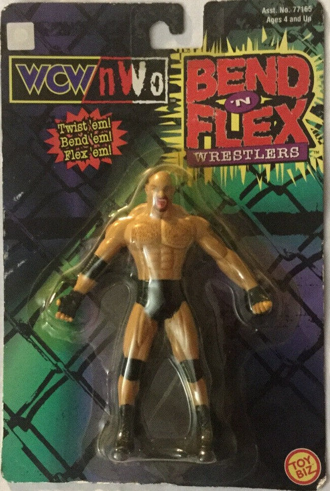 WCW Toy Biz Bend 'N' Flex Goldberg Action & Toy Figures PWcatalog