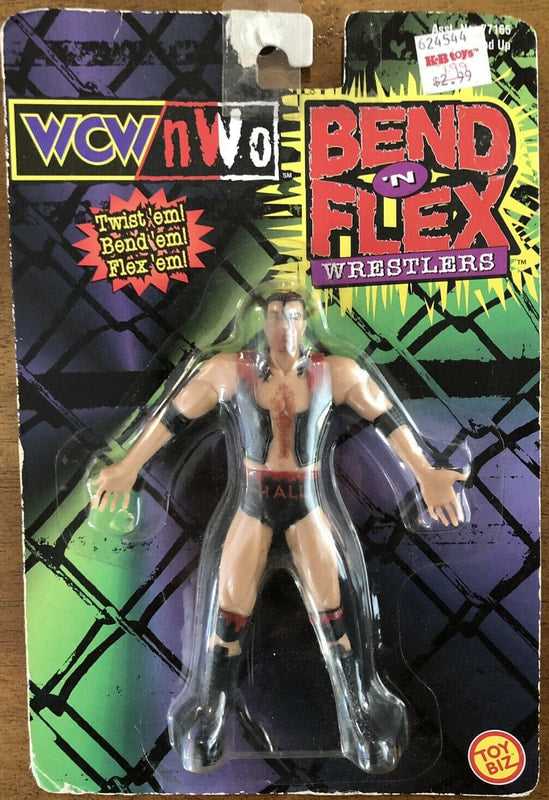 WCW Toy Biz Bend 'N' Flex Scott Hall Action & Toy Figures PWcatalog