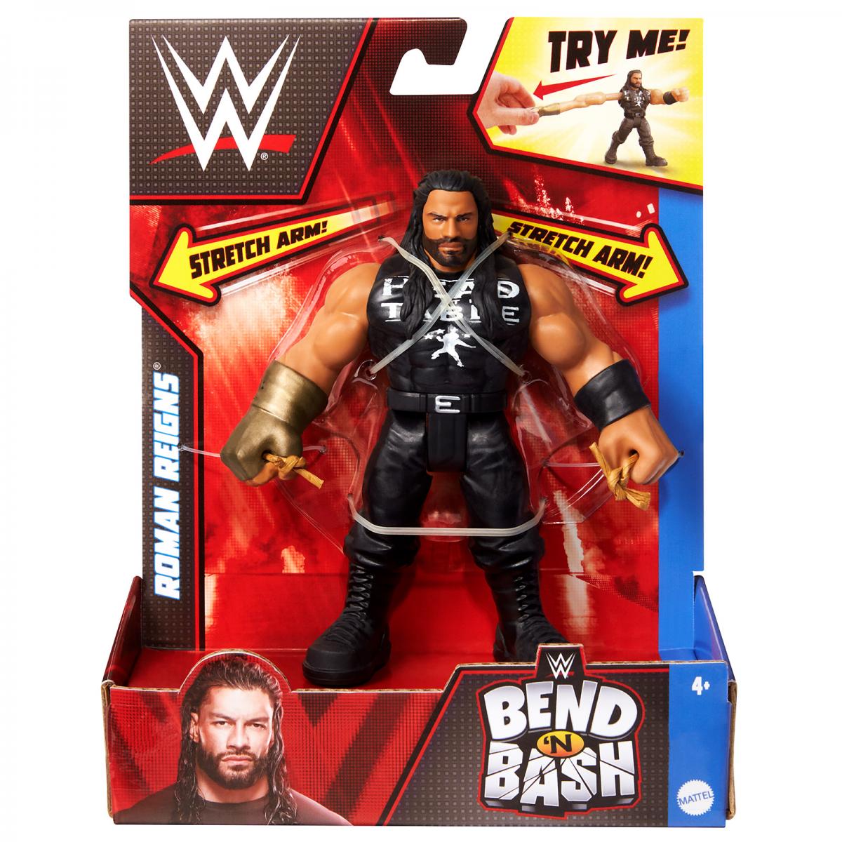 WWE Mattel Bend 'N' Bash 1 Roman Reigns Action & Toy Figures PWcatalog
