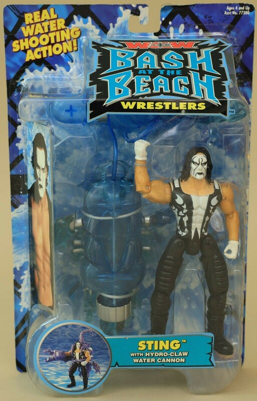 WCW Toy Biz Bash at the Beach Sting Action & Toy Figures PWcatalog