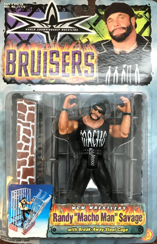 WCW Toy Biz Bruisers Randy "Macho Man" Savage Action & Toy Figures PWcatalog