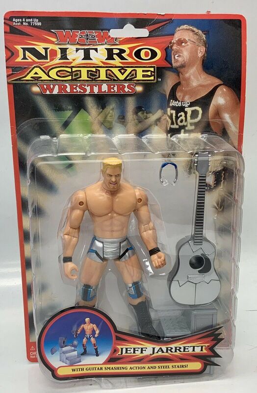 WCW Toy Biz Nitro Active Jeff Jarrett Action & Toy Figures PWcatalog