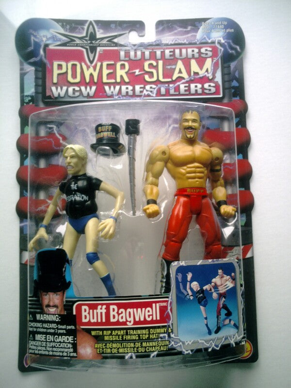 WCW Toy Biz Power Slam Buff Bagwell Action & Toy Figures PWcatalog