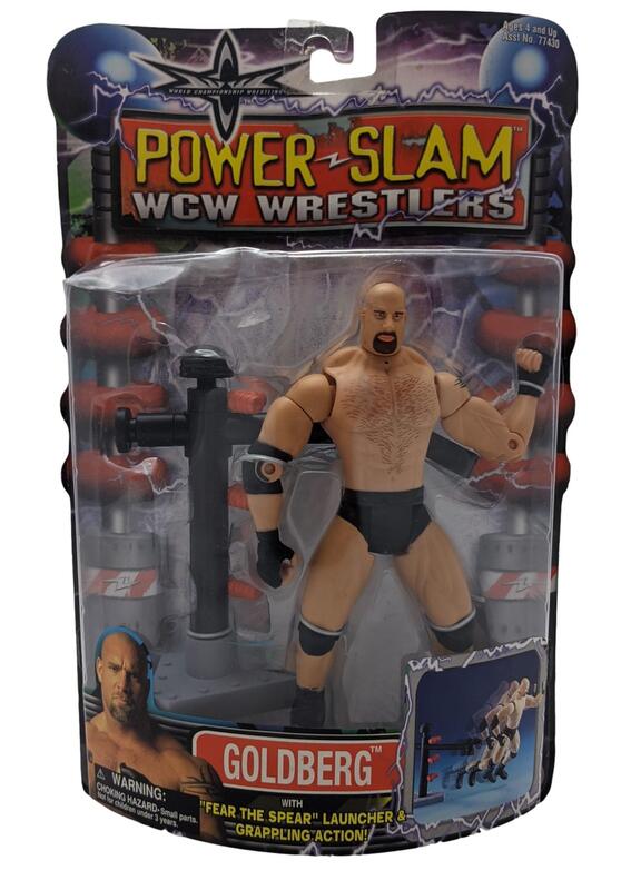 WCW Toy Biz Power Slam Goldberg Action & Toy Figures PWcatalog
