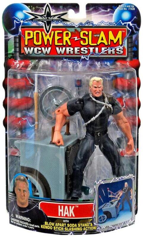 WCW Toy Biz Power Slam Hak Action & Toy Figures PWcatalog