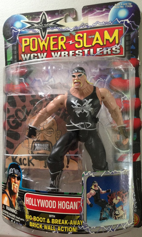 WCW Toy Biz Power Slam Hollywood Hogan Action & Toy Figures PWcatalog